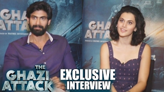 THE GHAZI ATTACK Movie Promotional Interview  Rana Daggubati And Taapsee Pannu [upl. by Emearg]