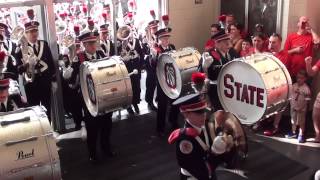 Ohio State Marching Band Entering St John Arena [upl. by Soalokcin391]