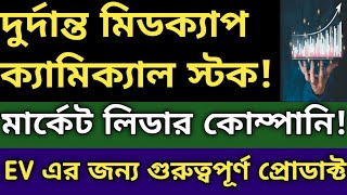 এই দুর্দান্ত মিডক্যাপ ক্যামিক্যাল স্টক EV এর জন্য দরকারি [upl. by Ayo8]