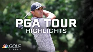 2024 Wyndham Championship Round 2  PGA Tour Highlights  Golf Channel [upl. by Gerg]