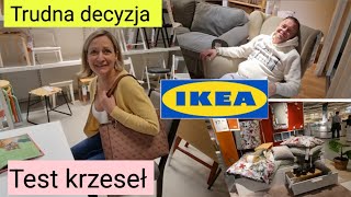 Test krzeseł z Ikea  To się kompletnie nie nadaje🙈vloghaulniemcyikeazakupy [upl. by Otrebireh906]