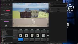 Unreal Engine 54  Creating own City Kit with WorldBLDCityBLD amp Megascans amp more  Part30  4K [upl. by Teyugn]