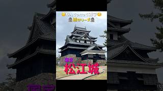 【松江城】なんてったって雑学の城シリーズ 松江城 城 現存12天守 国宝 雑学 [upl. by Nohsed396]