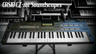 CASIO CZ101 PD Synthesizer 1984 RetroSound Soundscapes part1 [upl. by Annoya]