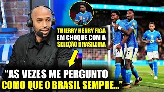 🚨 NOSSA Olha o que o THIERRY HENRY FALOU DO ENDRICK E DO BRASIL HOJE [upl. by Edison552]