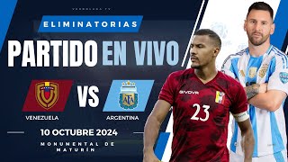 🔴 Venezuela vs Argentina EN VIVO  Eliminatorias [upl. by Vi108]