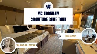 ms Noordam Signature Suite Tour [upl. by Laverna]