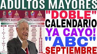 ☝️EN VIVO🎁2 CALENDARIO🔥 ADULTOS MAYORES 🎉DOBLE📆 PENSIÓN 🚨YA CAYO📢ABC👌 2 3 Y 4 DOMINGO 11 AGOSTO [upl. by Trever]