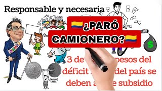 ¿Paró camionero quot¿Cómo no tocar el ACPM y ser responsables en cuestión fiscalquot parocamionero 🇨🇴 [upl. by Ama]