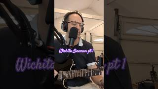 Wichita Lineman  Glen Campbell  Jimmy Webb cover shorts [upl. by Aryam981]