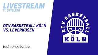 DTV Basketball Köln vs Leverkusen 11 Spieltag Regionalliga West 20222023 [upl. by Hakon334]