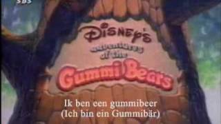 Gummi Bear  Intro Dutch with Lyric and German Translation [upl. by Annabela]