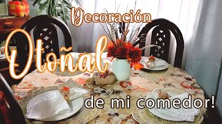 Comedor Otoñal 🍁🍂Ideas para Crear un Ambiente AcogedorDecora y Sonríe [upl. by Slaughter802]