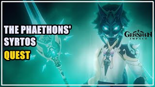 The Phaethons Syrtos Quest Genshin Impact [upl. by Angeline]