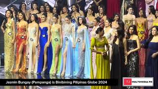 Jasmin Bungay Pampanga is Binibining Pilipinas Globe 2024 [upl. by Derf53]