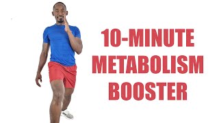 10 Minute METABOLISM BOOSTER Home Workout No Equipment [upl. by Aznola919]