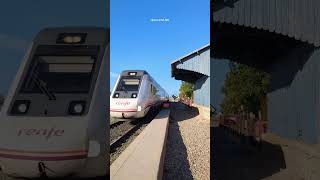 Tren diesel por Torrellano ferrocarril Murcia  Alicante [upl. by Hashimoto]