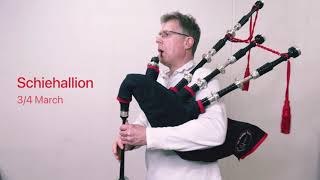 Schiehallion  Duncan MacRae bagpipes SL10 [upl. by Jonny629]