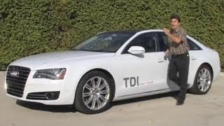 2014 Audi A8 L TDI Test Drive Video Review [upl. by Theta]