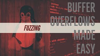 Buffer Overflows Made Easy  Part 3 Fuzzing [upl. by Meelas]