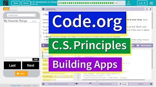 Introduction to Arrays Lesson 1328 Tutorial with Answers Codeorg CS Principles [upl. by Kho]