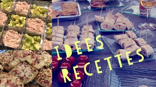 Idées Recettes Apéro dînatoire entre amisen famille [upl. by Leontine]