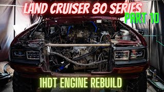 Toyota Landcruiser 80 Series 1HDT engine rebuild [upl. by Droffilc]