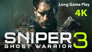 Sniper Ghost Warrior 3 Full Game Play in 4K [upl. by Enifesoj]