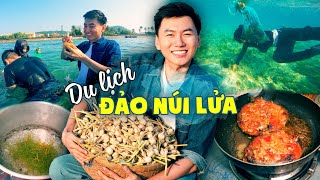 Lặn biển tìm hải sản no nê đặc sản ở đảo Lý Sơn Du lịch ẩm thực Quảng Ngãi Việt Nam [upl. by Ashley]