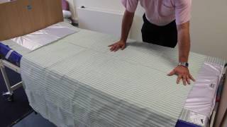 Immedia from Etac SatinSheet system  base sheet and Midi top sheet explained [upl. by Kissner]