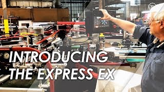 Lawson Express EX Automatic Screen Printing Press Demo [upl. by Ruth]