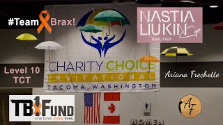 2023 Charity Choice Invitational  Team Brax  Nastia Liukin Cup  Ariana AllAround Champion [upl. by Alinoel]