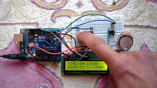 Real time clock with Arduino and DS1307 [upl. by Kiersten]