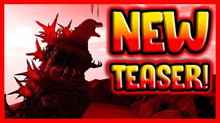 A NEW TEASER IS COMING SOON NEWS  Roblox Kaiju Universe [upl. by Aihseit]