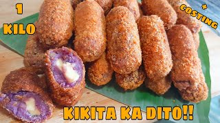 Sub CAMOTE CHEESE ROLL  Maliit Na Puhunan Malaki Ang Kita  Complete With Tips And Costing [upl. by Nuj749]