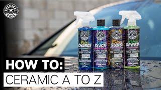 How To Ceramic Coat A to Z  Chemical Guys [upl. by Anawqahs764]