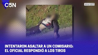 INTENTARON ASALTAR a un COMISARIO El OFICIAL RESPONDIÓ a los TIROS [upl. by Askari]