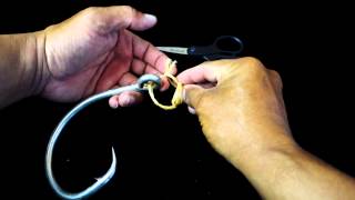 Mustad How to Canoe Man Loop Knot [upl. by Yrogreg950]