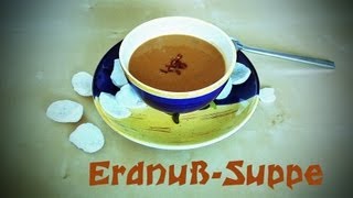 Erdnußsuppe mit Kokosmilch  köstlich und einfach [upl. by Rahm]