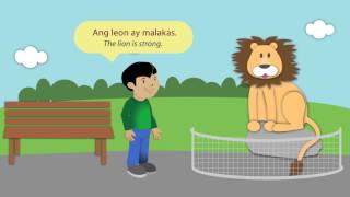 Zoo Animals Filipino  Tagalog [upl. by Nnairol101]