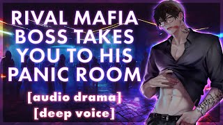 ASMR Roleplay Rival Mafia Boss Takes You To His Panic Room Rival Mafia Forced Proximity [upl. by Leonanie]