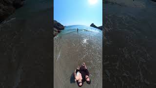 Kynance cove Cornwall cornwall cove insta360 tinyplanet happydays [upl. by Aisad86]