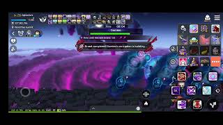 Dark Knight Solo Tank Boss Damien  MapleStory M Update 0822 [upl. by Dej]