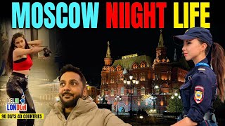 SURPRISED 😳 Exploring Moscow City In Night Ep  54 India To London Road Trip [upl. by Jerri]