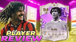 😱94 ULTIMATE BIRTHDAY ICON GULLIT PLAYER REVIEW  EA FC 24 ULTIMATE TEAM [upl. by Oglesby]