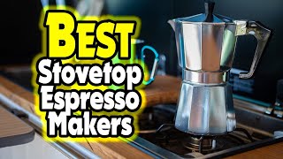 ✅Top 5 Best Stovetop Espresso Makers In 2025 👌  Best Stovetop Espresso Maker USA [upl. by Schulze]