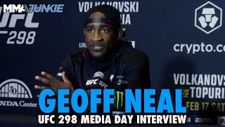 Geoff Neal Wont Stoop to Ian Machado Garrys Lows After He Wins  UFC 298 [upl. by Eicarg]