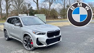 2024 BMW X1 M35i POV Start Up Test Drive Walkaround and Review [upl. by Amapuna654]