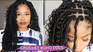 EASY  QUICK 2 hr BOHO LOCS 🔥 beginner friendly [upl. by Ahsini]