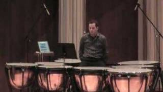 Matt Jordan  Oliverio Timpani Concerto 1 for 8 Drums  I [upl. by Dazhahs739]